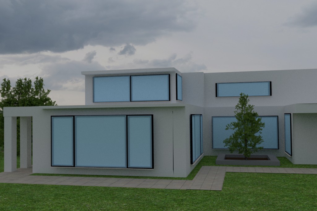 modern house preview image 1